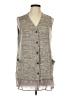 LOGO by Lori Goldstein Gray Vest Size L - photo 1