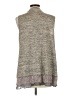 LOGO by Lori Goldstein Gray Vest Size L - photo 2