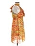 Karlie 100% Polyester Paisley Orange Cocktail Dress Size M - photo 4
