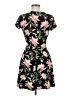 J for Justify Floral Black Casual Dress Size M - photo 2