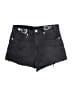 Blank NYC Black Denim Shorts Size 26 - photo 1