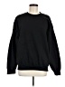 Athletic Works Solid Black Sweatshirt Size M - photo 1