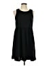Old Navy Solid Black Casual Dress Size L - photo 1