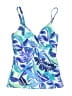 Tommy Bahama Tropical Blue Swimsuit Top Size S - photo 1