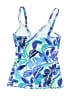 Tommy Bahama Tropical Blue Swimsuit Top Size S - photo 2