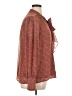 DR2 100% Polyester Brown Long Sleeve Blouse Size XL - photo 4