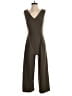 Calvin Klein Solid Brown Jumpsuit Size 4 - photo 1