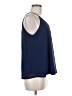 Naif 100% Polyester Blue Sleeveless Blouse Size M - photo 4