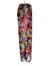 Truth NYC 100% Polyester Floral Purple Casual Pants Size L - photo 4