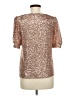 Cable & Gauge Gold Short Sleeve Blouse Size M - photo 2
