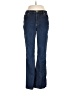 DG^2 by Diane Gilman Chevron-herringbone Blue Jeans Size 10 - photo 1