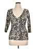 Maurices Animal Print Tan Cardigan Size L - photo 1