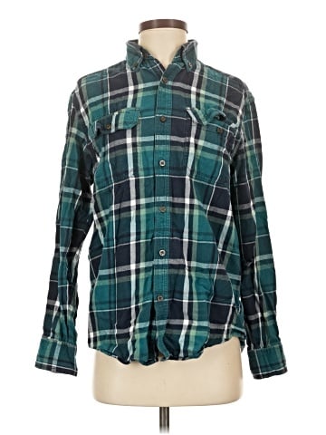 Faded Glory Long Sleeve Button-Down Shirt (view 1)