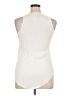 Patterson J. Kincaid 100% Polyester Ivory Sleeveless Blouse Size L - photo 2