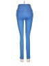 Topshop Polka Dots Blue Jeggings Size 28 waist - photo 2