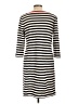 Talbots 100% Cotton Stripes Black Casual Dress Size L - photo 2