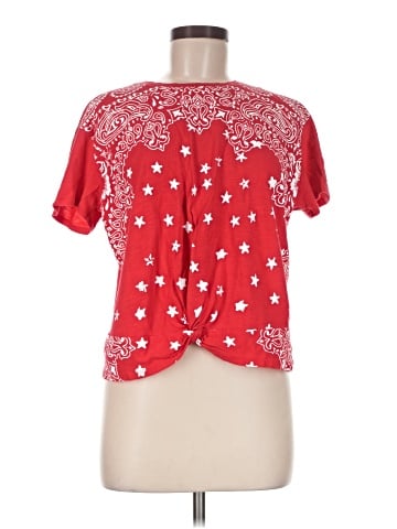 Lucky Brand Short Sleeve Blouse (view 1)