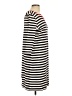 Talbots 100% Cotton Stripes Black Casual Dress Size L - photo 4