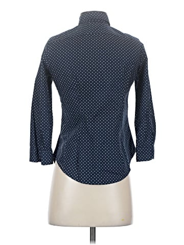 Lauren by Ralph Lauren 3/4 Sleeve Button-Down Shirt (view 2)