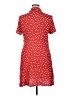 Forever 21 Plus 100% Rayon Polka Dots Red Casual Dress Size 0X - photo 2