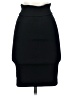 Helmut Lang Solid Black Formal Skirt Size S - photo 1