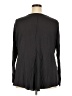Eyeshadow Gray Black Long Sleeve Blouse Size 2X - photo 2