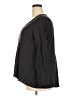 Eyeshadow Gray Black Long Sleeve Blouse Size 2X - photo 5
