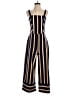 Xhilaration Stripes Gold Jumpsuit Size S - photo 1
