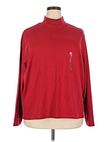 Karen Scott Sport Long Sleeve Top (view 1)
