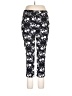 Pure Collection Print Black Casual Pants Size 8 - 10 - photo 1