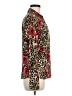 Cache Animal Print Red Long Sleeve Blouse Size M - photo 4