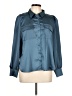 Vince Camuto 100% Polyester Teal Long Sleeve Blouse Size L - photo 1