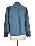 Vince Camuto 100% Polyester Teal Long Sleeve Blouse Size L - photo 2