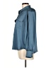 Vince Camuto 100% Polyester Teal Long Sleeve Blouse Size L - photo 5