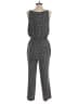 metaphor 100% Polyester Tweed Gray Jumpsuit Size S - photo 2