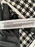 Zara Checkered-gingham Ivory Shorts Size XS - photo 4
