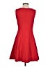Old Navy Solid Red Cocktail Dress Size S - photo 2