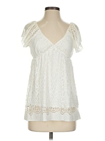 Max Studio Specialty Products Short Sleeve Blouse (view 1)
