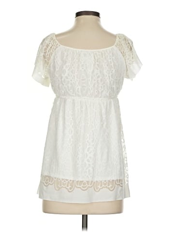Max Studio Specialty Products Short Sleeve Blouse (view 2)