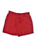 Knox Rose 100% Cotton Solid Red Shorts Size L - photo 1