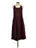 Unbranded Solid Burgundy Casual Dress Size S - photo 1