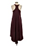 Unbranded Solid Burgundy Casual Dress Size S - photo 2