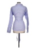 J.Crew 100% Cotton Blue Long Sleeve Blouse Size 12 - photo 2