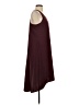 Unbranded Solid Burgundy Casual Dress Size S - photo 4