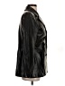 Ann Taylor 100% Leather Black Coat Size S - photo 4