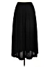 Talbots 100% Polyester Solid Black Formal Skirt Size 12 - photo 2