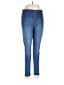 NYDJ Solid Blue Jeggings Size L - photo 1