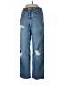Old Navy Hearts Blue Jeans Size 10 - photo 1