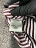 Van Heusen 100% Polyester Stripes Brown Sleeveless Blouse Size L - photo 8