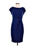 DM Donna Morgan Solid Blue Cocktail Dress Size 6 - photo 1